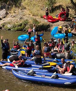 group rafting