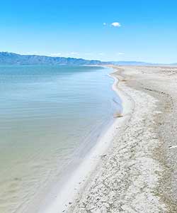 Great Salt Lake shoreline, Utah
