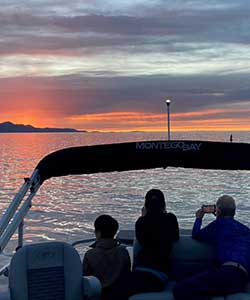 Sunset over Great Salt Lake