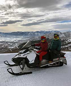 sledding in Park City