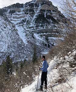 snowshoeing at Sundance Resort